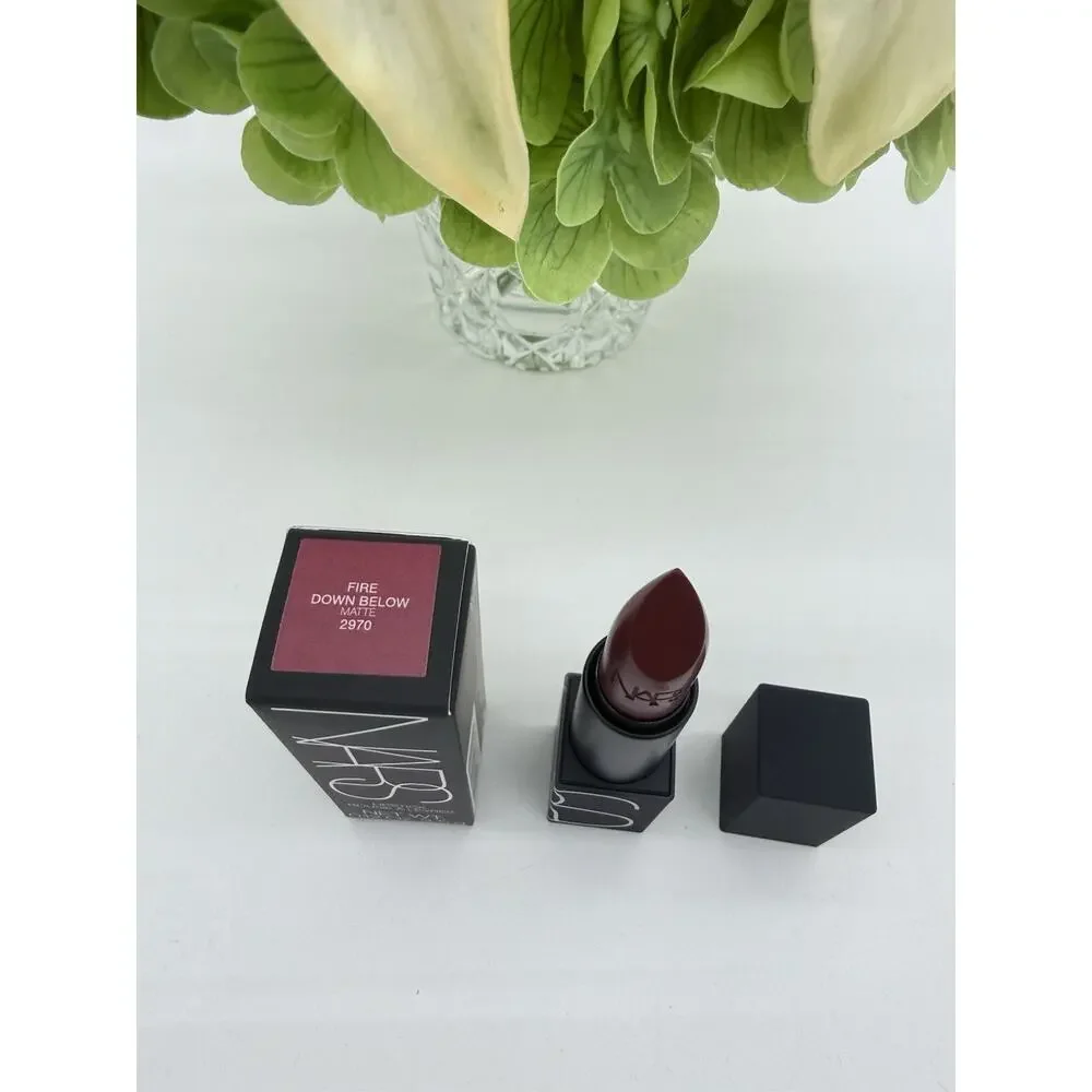 Nars Lipstick FIRE DOWN BELOW Matte 0.12 oz /3.5 g New